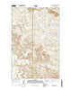 Sullivan Coulee Montana Current topographic map, 1:24000 scale, 7.5 X 7.5 Minute, Year 2014
