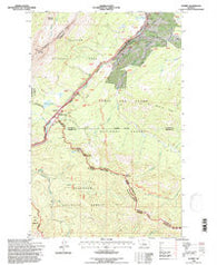 Summit Montana Historical topographic map, 1:24000 scale, 7.5 X 7.5 Minute, Year 1995
