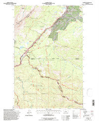 Summit Montana Historical topographic map, 1:24000 scale, 7.5 X 7.5 Minute, Year 1995