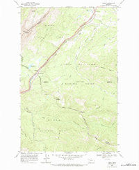 Summit Montana Historical topographic map, 1:24000 scale, 7.5 X 7.5 Minute, Year 1968