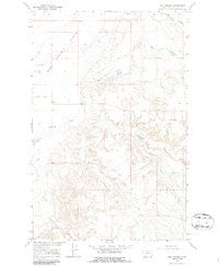 Sun Prairie Montana Historical topographic map, 1:24000 scale, 7.5 X 7.5 Minute, Year 1965