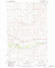 Sun River Montana Historical topographic map, 1:24000 scale, 7.5 X 7.5 Minute, Year 1983