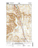 Sunburst Montana Current topographic map, 1:24000 scale, 7.5 X 7.5 Minute, Year 2014