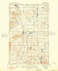 Sunburst Montana Historical topographic map, 1:62500 scale, 15 X 15 Minute, Year 1939