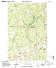 Sunday Mountain Montana Historical topographic map, 1:24000 scale, 7.5 X 7.5 Minute, Year 1997
