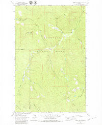 Sunday Mountain Montana Historical topographic map, 1:24000 scale, 7.5 X 7.5 Minute, Year 1963