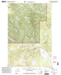 Sunflower Mountain Montana Historical topographic map, 1:24000 scale, 7.5 X 7.5 Minute, Year 1999