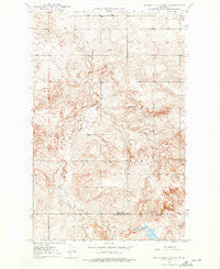 Sunnyhill School Montana Historical topographic map, 1:24000 scale, 7.5 X 7.5 Minute, Year 1948