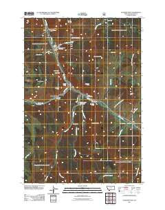 Sunshine Point Montana Historical topographic map, 1:24000 scale, 7.5 X 7.5 Minute, Year 2011