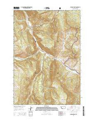 Sunshine Point Montana Current topographic map, 1:24000 scale, 7.5 X 7.5 Minute, Year 2014