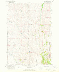 Swamp Creek Montana Historical topographic map, 1:24000 scale, 7.5 X 7.5 Minute, Year 1968