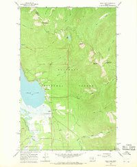 Swan Lake Montana Historical topographic map, 1:24000 scale, 7.5 X 7.5 Minute, Year 1965