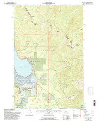 Swan lake Montana Historical topographic map, 1:24000 scale, 7.5 X 7.5 Minute, Year 1994