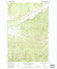 Swede Gulch Montana Historical topographic map, 1:24000 scale, 7.5 X 7.5 Minute, Year 1968