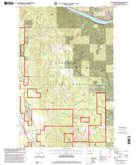Swede Mountain Montana Historical topographic map, 1:24000 scale, 7.5 X 7.5 Minute, Year 1997