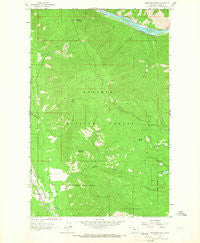 Swede Mountain Montana Historical topographic map, 1:24000 scale, 7.5 X 7.5 Minute, Year 1963