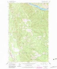 Swede Mountain Montana Historical topographic map, 1:24000 scale, 7.5 X 7.5 Minute, Year 1963