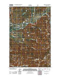 Swede Gulch Montana Historical topographic map, 1:24000 scale, 7.5 X 7.5 Minute, Year 2011