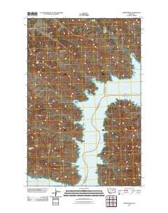 Swede Ridge Montana Historical topographic map, 1:24000 scale, 7.5 X 7.5 Minute, Year 2011