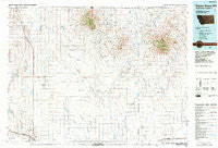 Sweet Grass Hills Montana Historical topographic map, 1:100000 scale, 30 X 60 Minute, Year 1984
