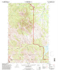 Swift Reservoir Montana Historical topographic map, 1:24000 scale, 7.5 X 7.5 Minute, Year 1995