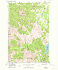 Swift Reservoir Montana Historical topographic map, 1:24000 scale, 7.5 X 7.5 Minute, Year 1968
