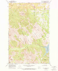 Swift Reservoir Montana Historical topographic map, 1:24000 scale, 7.5 X 7.5 Minute, Year 1968