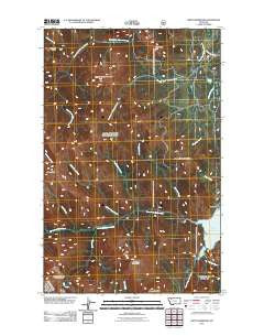 Swift Reservoir Montana Historical topographic map, 1:24000 scale, 7.5 X 7.5 Minute, Year 2011