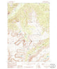 Sylvan Peak Montana Historical topographic map, 1:24000 scale, 7.5 X 7.5 Minute, Year 1986