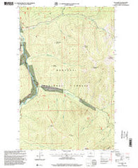 Sylvanite Montana Historical topographic map, 1:24000 scale, 7.5 X 7.5 Minute, Year 1997