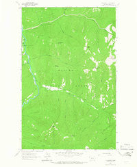 Sylvanite Montana Historical topographic map, 1:24000 scale, 7.5 X 7.5 Minute, Year 1963