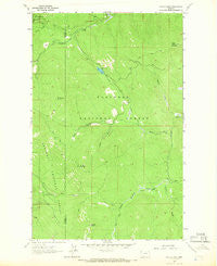 Sylvia Lake Montana Historical topographic map, 1:24000 scale, 7.5 X 7.5 Minute, Year 1963