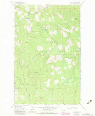 Sylvia Lake Montana Historical topographic map, 1:24000 scale, 7.5 X 7.5 Minute, Year 1963