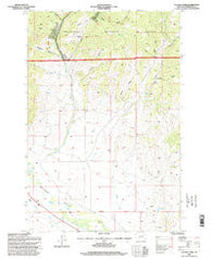 Tacoma Park Montana Historical topographic map, 1:24000 scale, 7.5 X 7.5 Minute, Year 1996