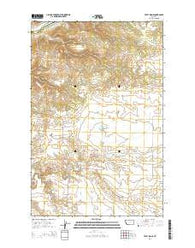 Taffy Ridge Montana Current topographic map, 1:24000 scale, 7.5 X 7.5 Minute, Year 2014