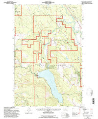 Tally Lake Montana Historical topographic map, 1:24000 scale, 7.5 X 7.5 Minute, Year 1994