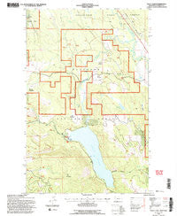 Tally Lake Montana Historical topographic map, 1:24000 scale, 7.5 X 7.5 Minute, Year 1994