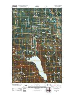 Tally Lake Montana Historical topographic map, 1:24000 scale, 7.5 X 7.5 Minute, Year 2011