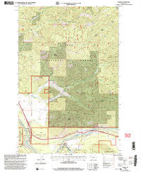 Tarkio Montana Historical topographic map, 1:24000 scale, 7.5 X 7.5 Minute, Year 1999