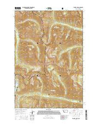 Tenmile Lake Montana Current topographic map, 1:24000 scale, 7.5 X 7.5 Minute, Year 2014