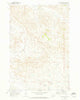 Tepee Butte NE Montana Historical topographic map, 1:24000 scale, 7.5 X 7.5 Minute, Year 1969