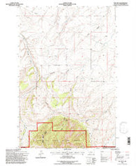 The Arch Montana Historical topographic map, 1:24000 scale, 7.5 X 7.5 Minute, Year 1995