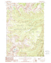 The Needles Montana Historical topographic map, 1:24000 scale, 7.5 X 7.5 Minute, Year 1987