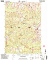 The Pyramid Montana Historical topographic map, 1:24000 scale, 7.5 X 7.5 Minute, Year 2000