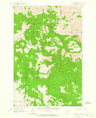 The Sawteeth Montana Historical topographic map, 1:24000 scale, 7.5 X 7.5 Minute, Year 1961