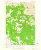 The Sawteeth Montana Historical topographic map, 1:24000 scale, 7.5 X 7.5 Minute, Year 1961
