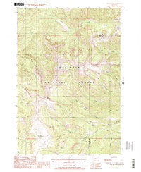 The Sentinel Montana Historical topographic map, 1:24000 scale, 7.5 X 7.5 Minute, Year 1988