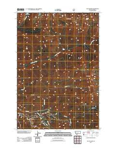 The Pyramid Montana Historical topographic map, 1:24000 scale, 7.5 X 7.5 Minute, Year 2011