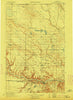 Thibedeau Lake Montana Historical topographic map, 1:125000 scale, 30 X 30 Minute, Year 1912