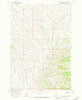 Thompson Creek NW Montana Historical topographic map, 1:24000 scale, 7.5 X 7.5 Minute, Year 1967